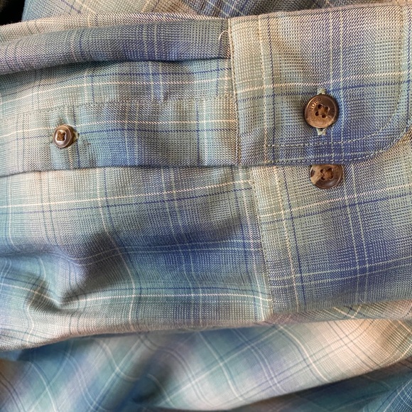 Gander Mtn button front plaid shirt Men’s Large - Picture 5 of 6